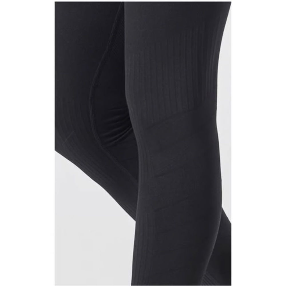 BLANQI Maternity Black Seamless Ribbed Support Leggings